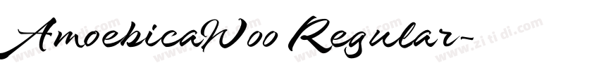 AmoebicaW00 Regular字体转换 AmoebicaW00 Regular字体转换